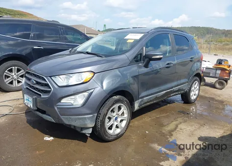 2020 Ford Ecosport Se из США, поврежденный, VIN MAJ6S3GL7LC341166